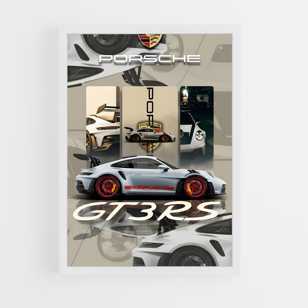Poster GTR Dream Machine – affiche Porsche (vue 3)